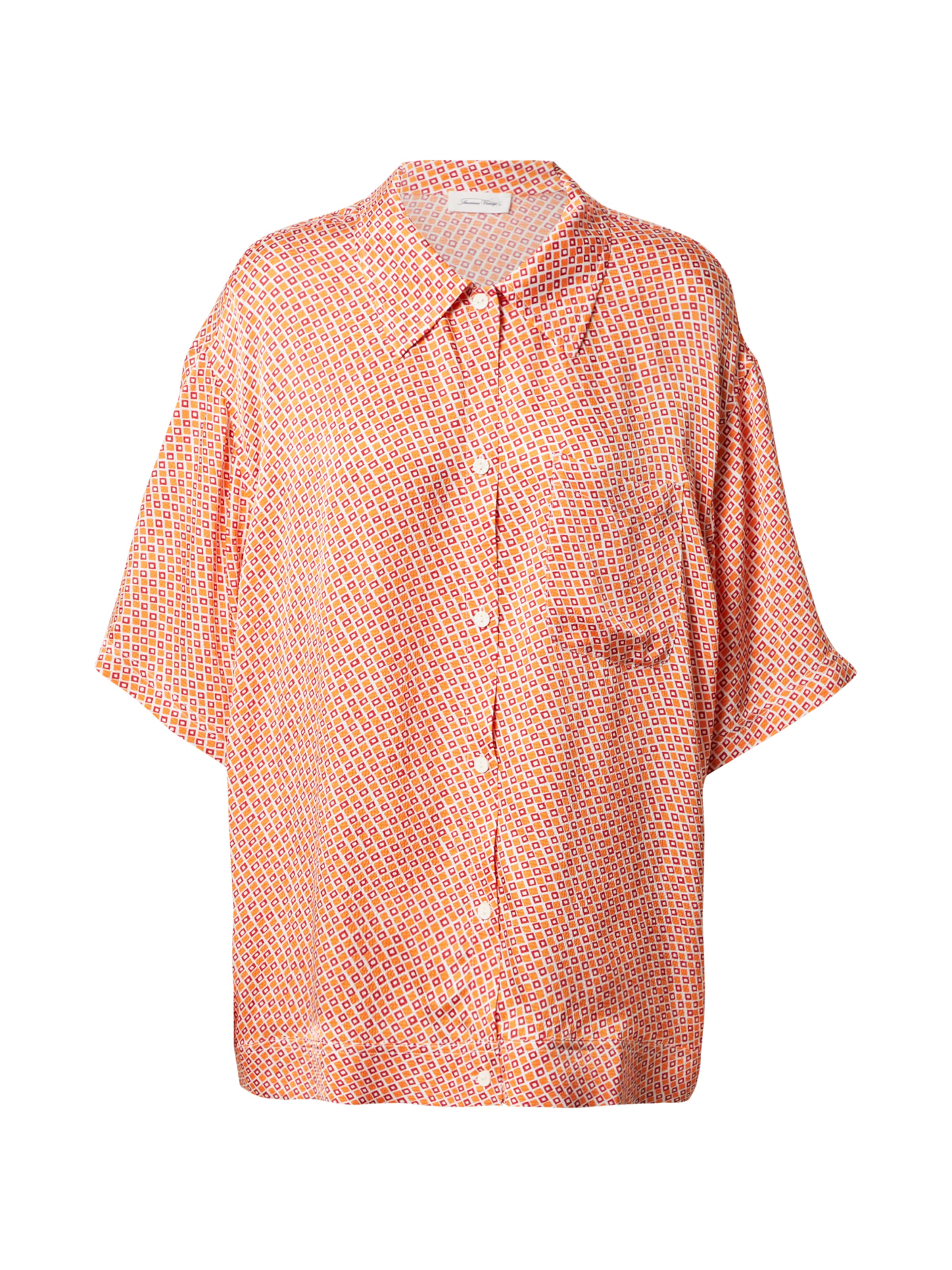 AMERICAN VINTAGE Blouse in Orange: front
