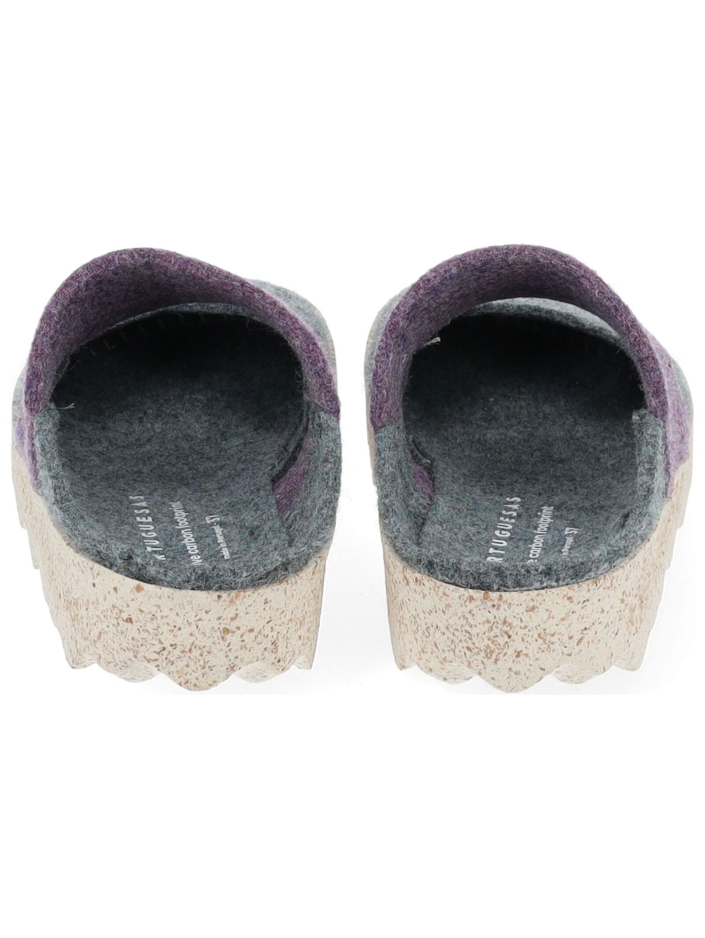 Asportuguesas Mule in Grey