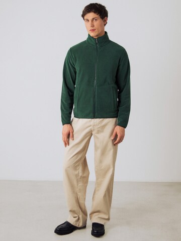 Giacca di pile di Honest Basics in verde
