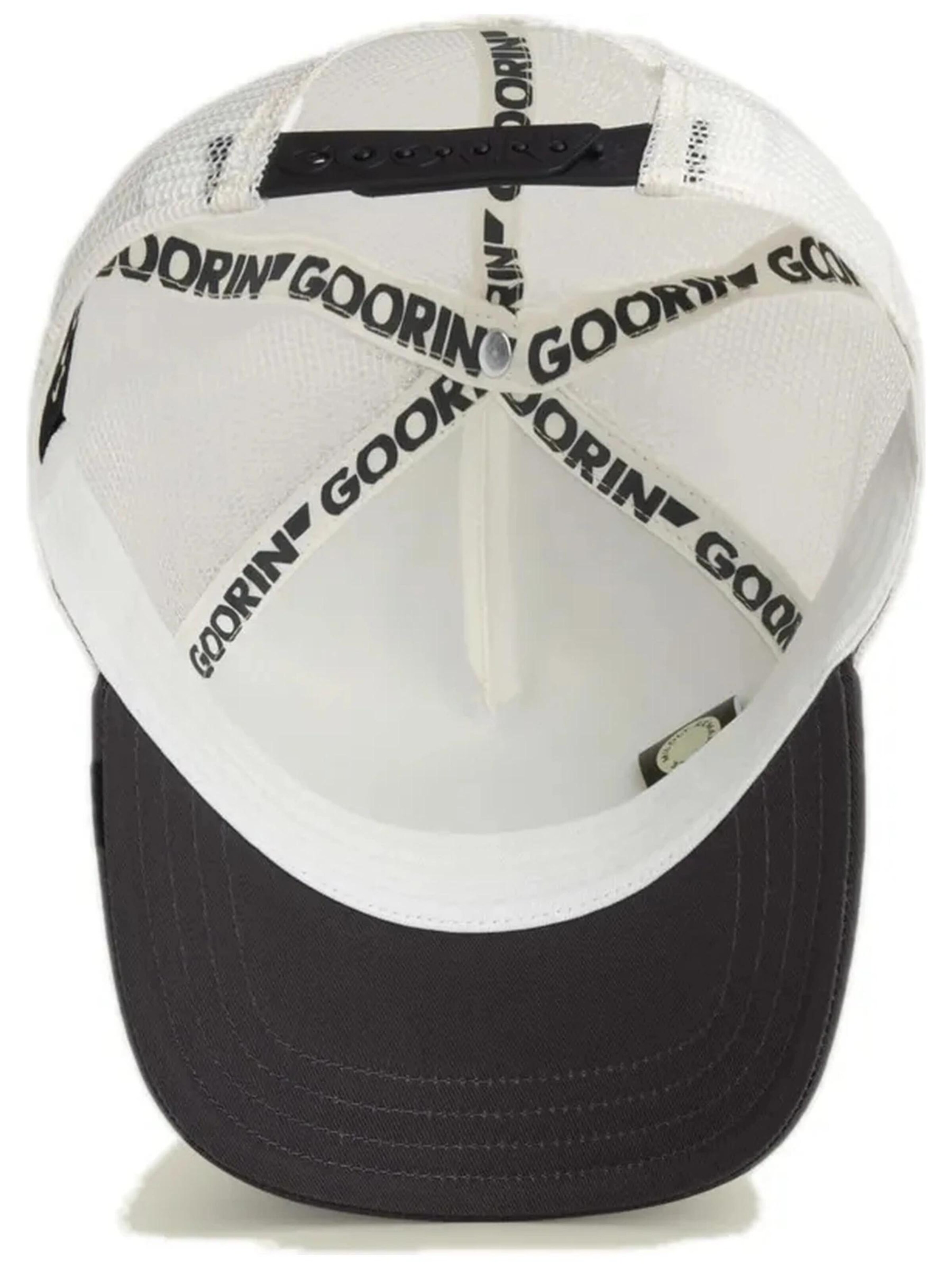 GOORIN Bros. - Gorra 'Gorra goorin beige calavera cancelled skull trucker cap' en beige