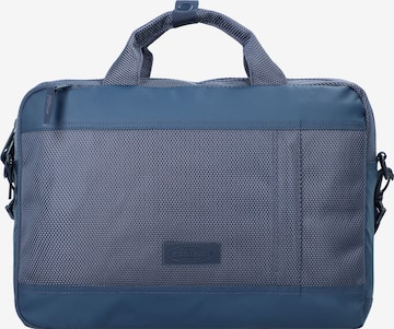 EASTPAK Aktentas 'Action' in Blauw: voorkant