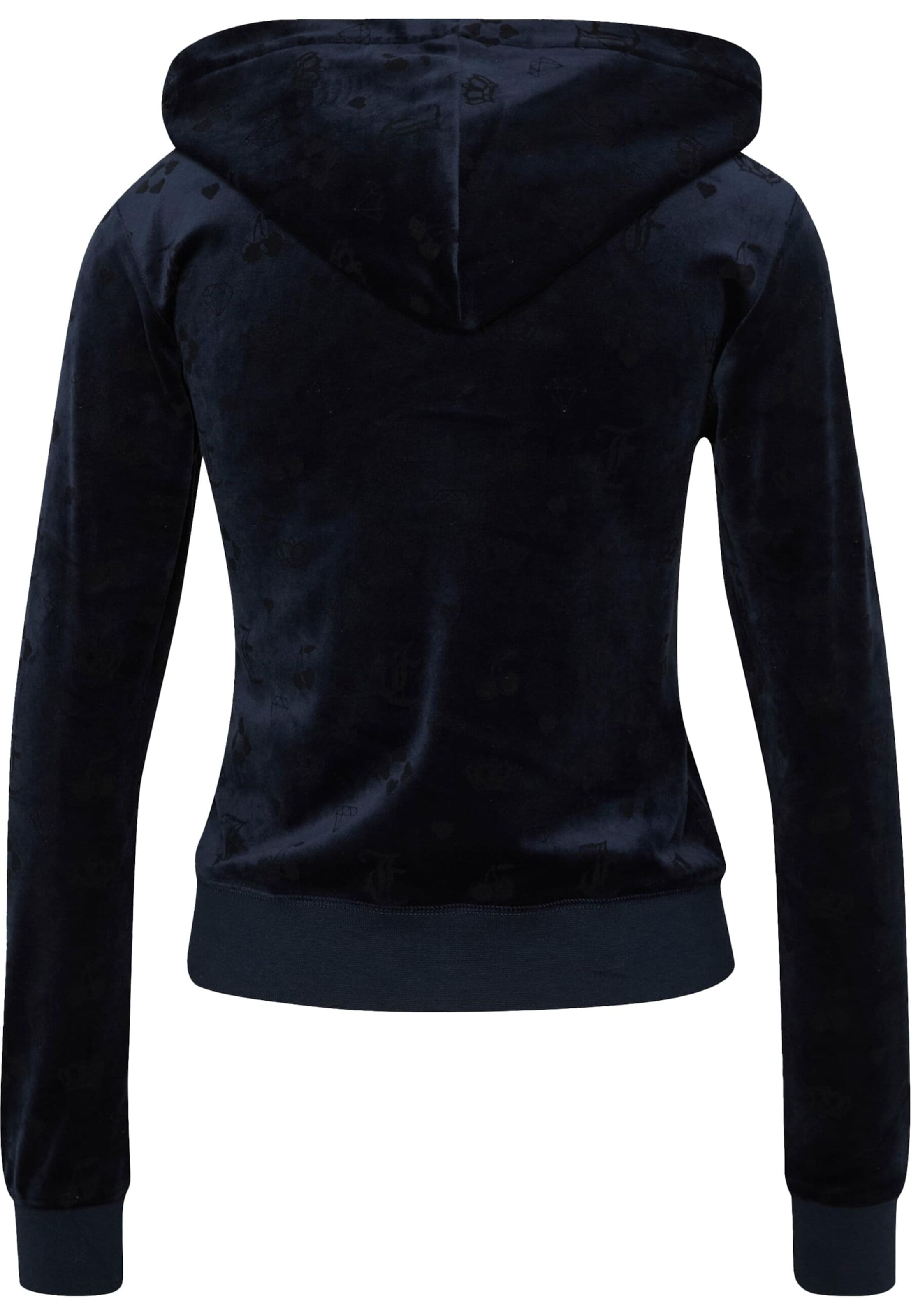 Juicy Couture Кофта на молнии 'Madison' в Синий