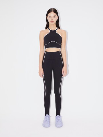 Skinny Pantalon de sport 'Jannia' LeGer by Lena Gercke en noir