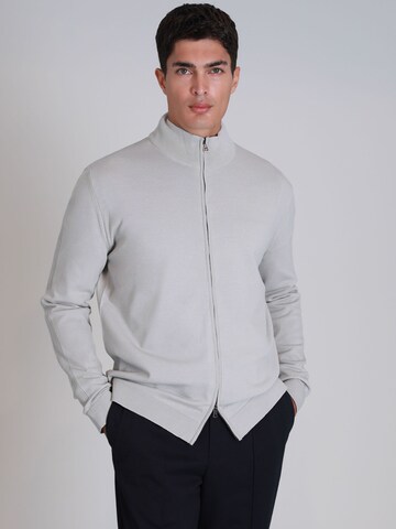 Vestes en maille Lufian en gris
