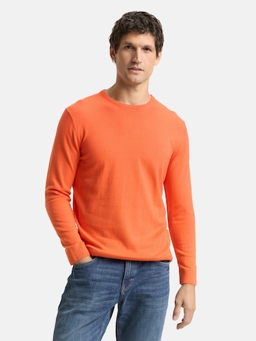 TOM TAILOR Trui in Oranje: voorkant