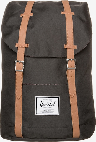 Herschel Rucksack 'Retreat' in Schwarz: predná strana