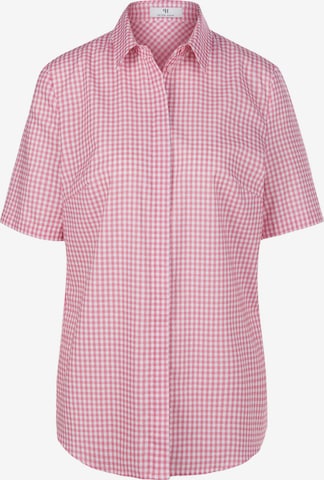 Peter Hahn Blouse in Roze: voorkant