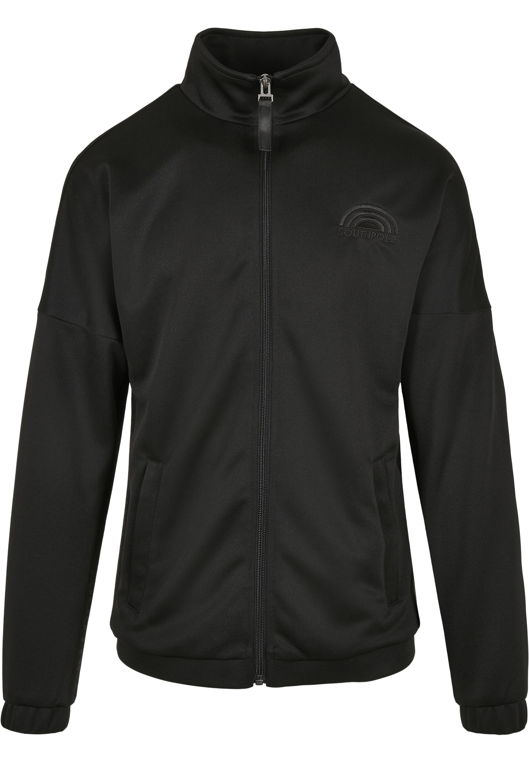 Veste mi-saison SOUTHPOLE en noir : devant