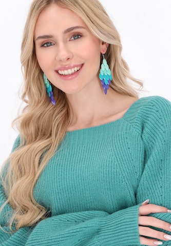 Pull-over IZIA en vert
