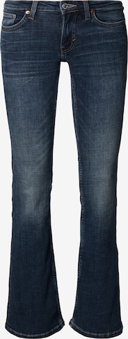 mėlyna WEEKDAY Platėjantis Džinsai 'Luna': priekis