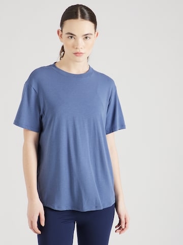 NIKE Funktionsbluse 'ONE' i blå: forside