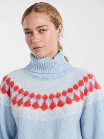 Pullover 'SAVA' di PIECES in blu