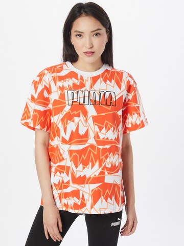 PUMA Functioneel shirt in Rood: voorkant