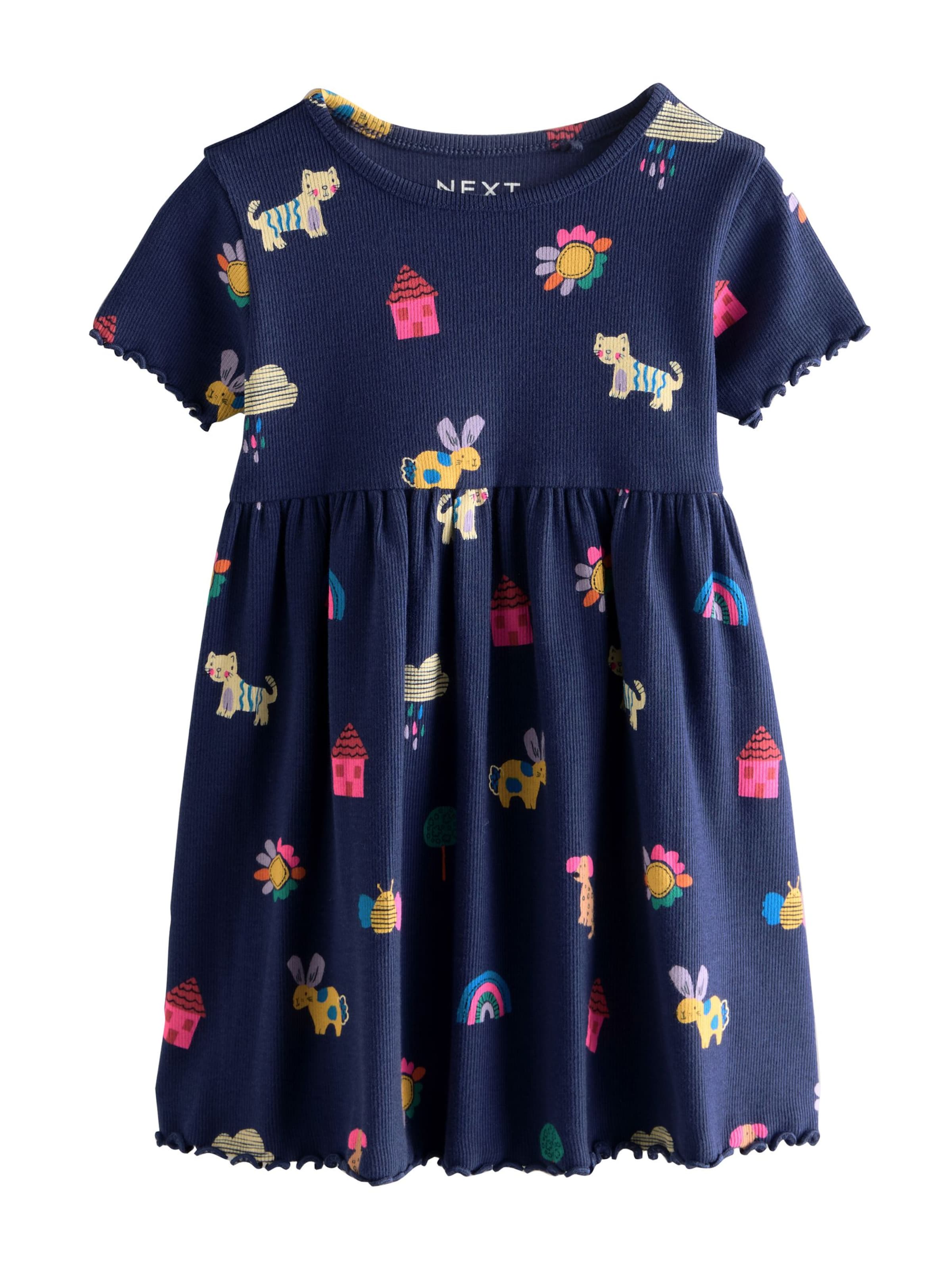 Next Kleid in Blau: Vorderseite