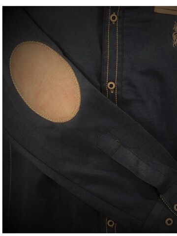 Lavecchia Comfort Fit Hemd 'Lavecchia 1980'‌‌‌‌ in Schwarz