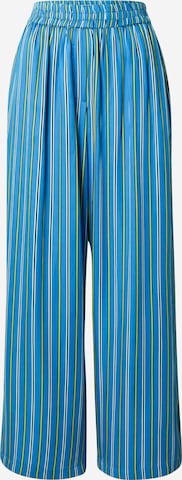 Wide leg Pantaloni 'Rani' de la FRNCH PARIS pe albastru: față