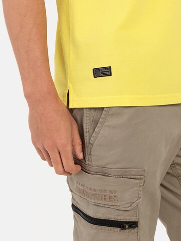 CAMEL ACTIVE Shirt in Yellow
