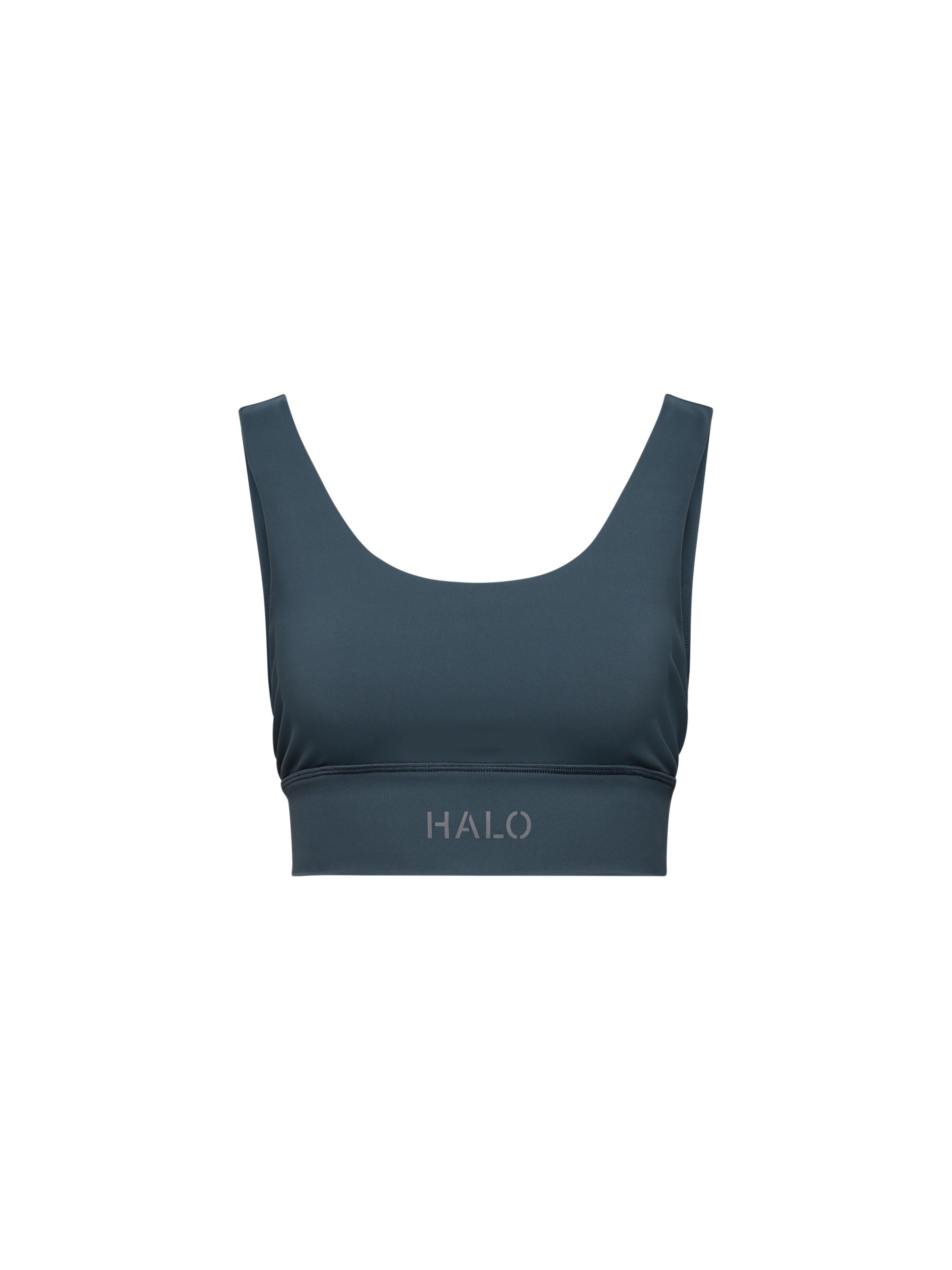 Bustier Haut de sport HALO en bleu : devant