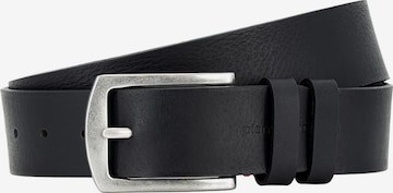 PIERRE CARDIN Gürtel 'Basic' in Schwarz: Vorderseite