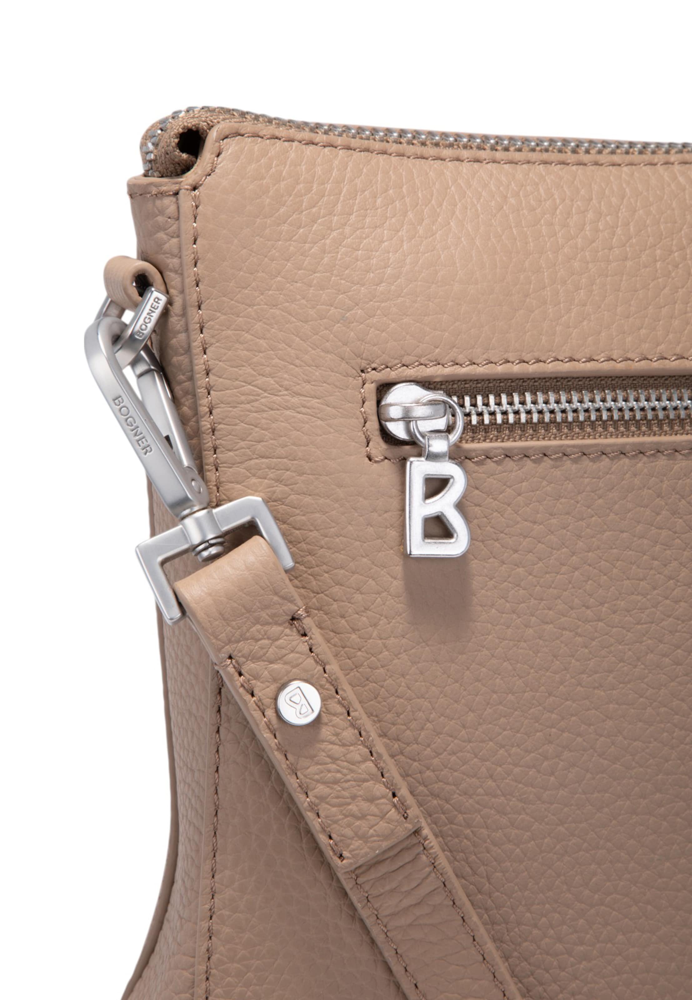 BOGNER Crossbody Bag 'Bozen Hedwig' in Beige