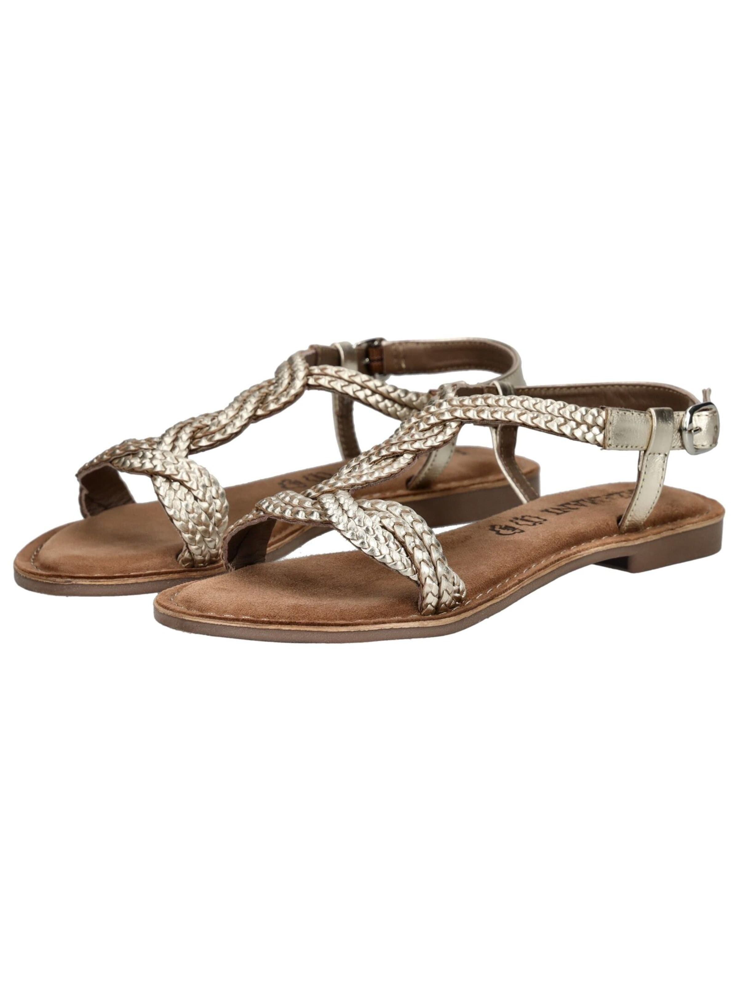 LAZAMANI Sandals in Gold