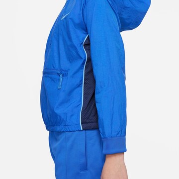 Veste de sport NIKE en bleu