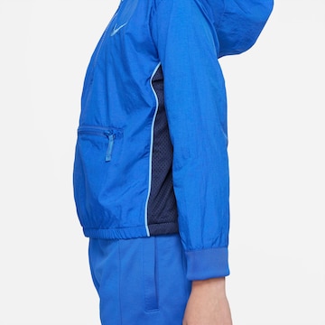 NIKE Athletic Jacket in Blue