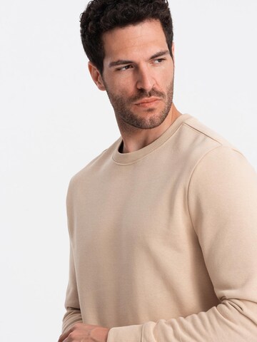 Ombre Sweatshirt ' OM-SSBN-0159 ' in Beige