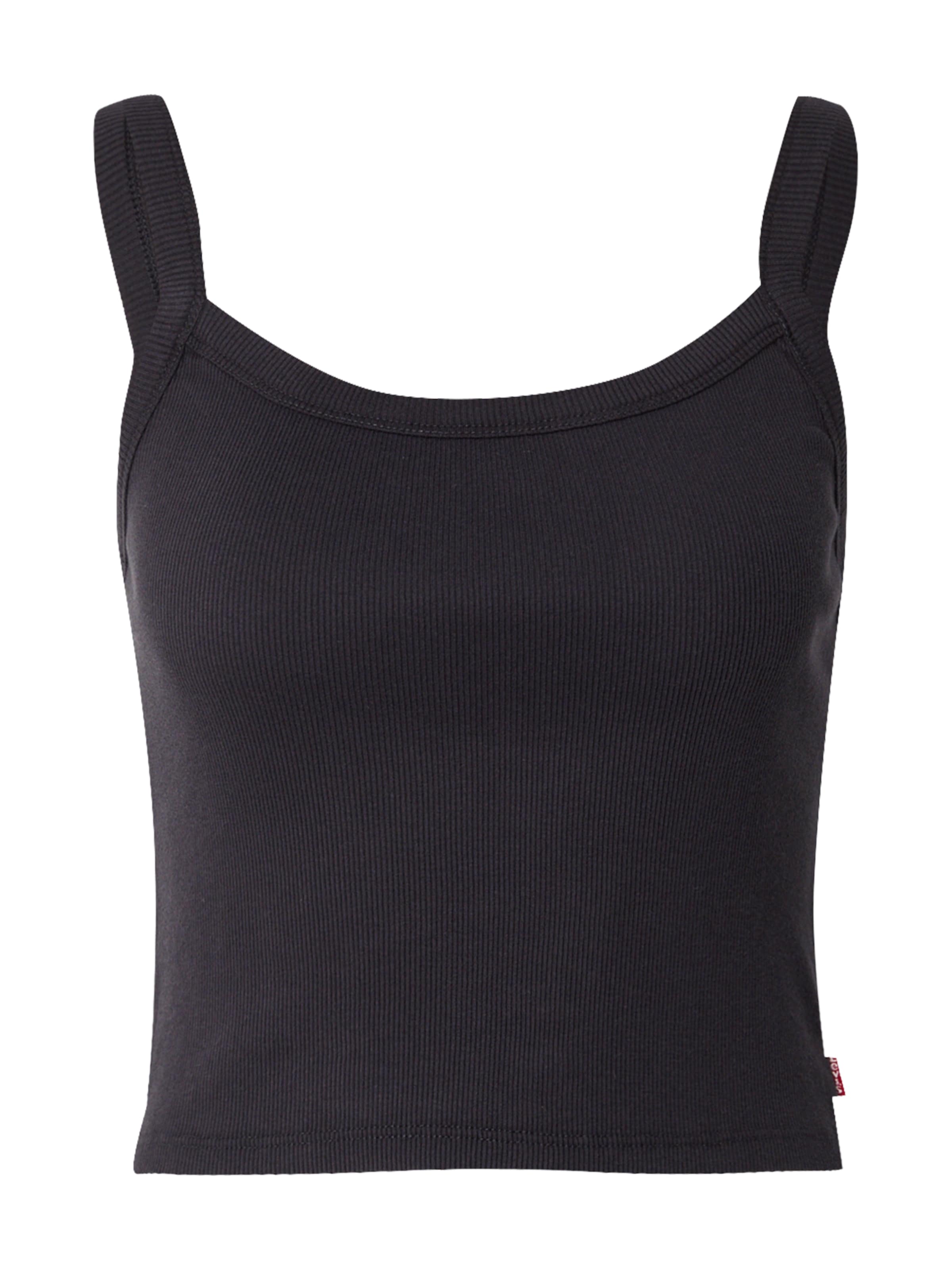 LEVI'S ® Top 'Essential Sporty Ribbed Tank Top' in Black, Item view