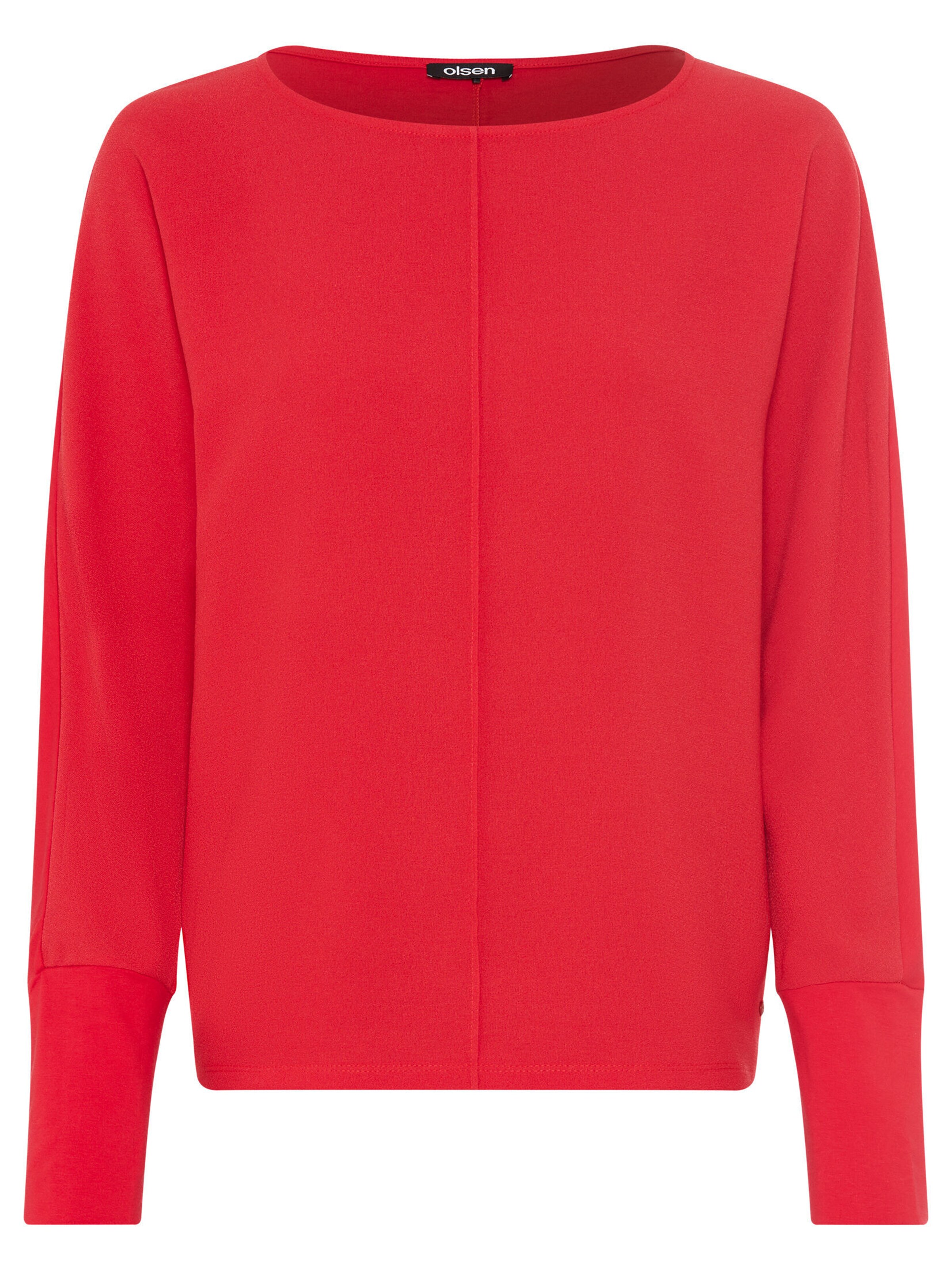 T-shirt Olsen en rouge : devant