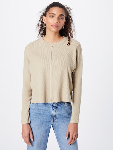 ONLY Sweater 'Hazel' in Beige: front