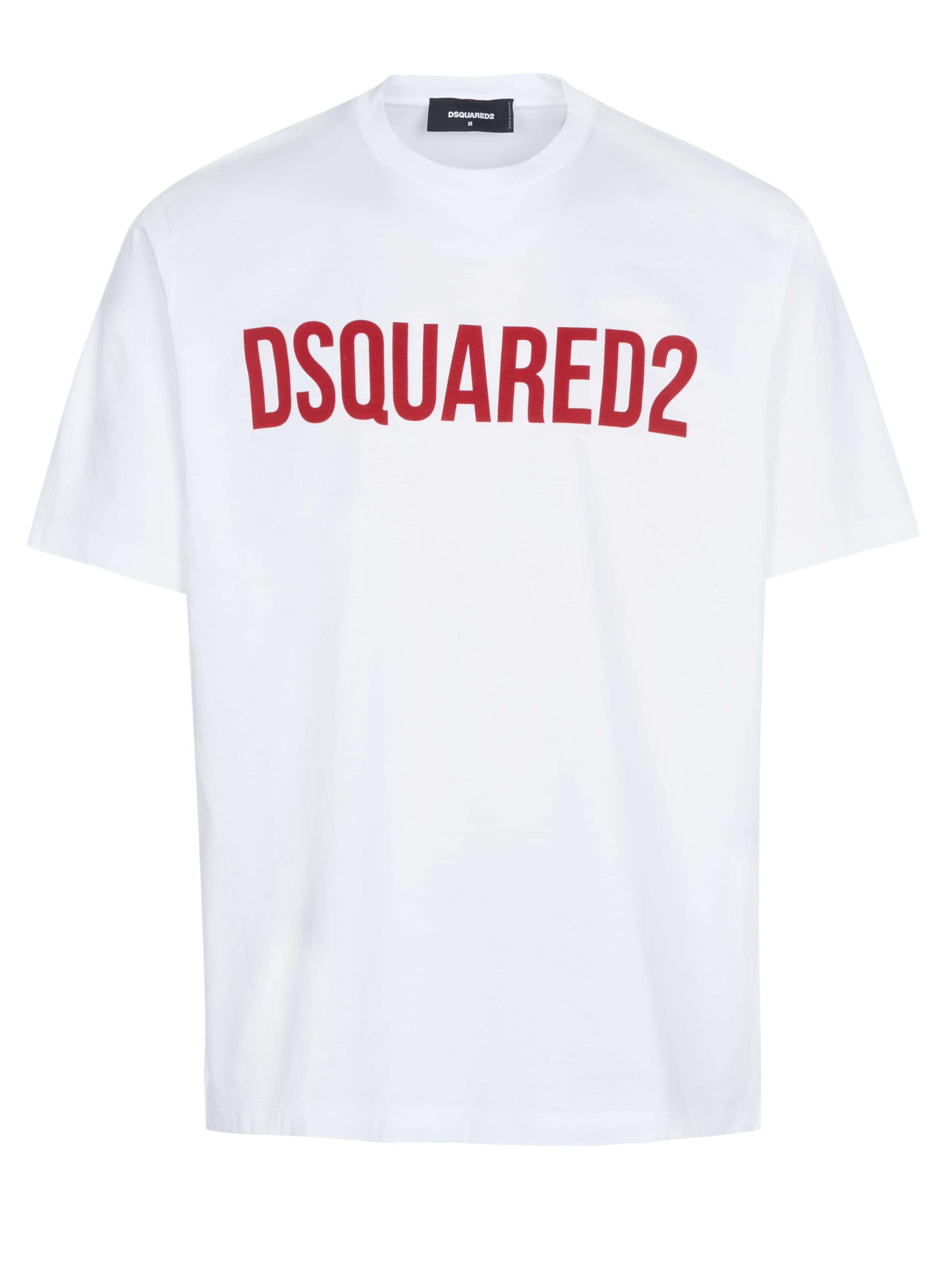 DSQUARED2 T-Shirt in Weiß: Vorderseite
