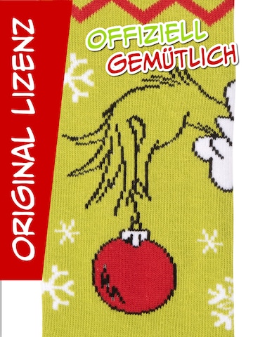 The Grinch Socken 'Twas the night before Grinchmas'‌ in Grün