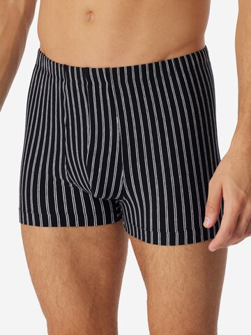 SCHIESSER Boxershorts '95/5 Essentials Organic Cotton' in Zwart