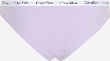 Calvin Klein Underwear Plus String bugyik - lila