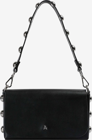 Sac bandoulière Scalpers en noir : devant