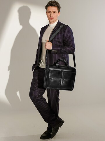 Time Resistance Laptop bag 'The Chateau' in Black
