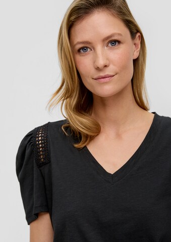 s.Oliver Shirt in Zwart