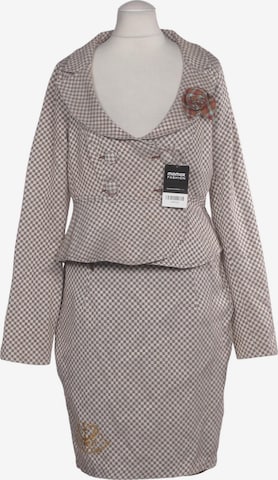 Blutsgeschwister Anzug oder Kombination S in Braun: Vorderseite