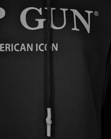 TOP GUN Pullover in Schwarz