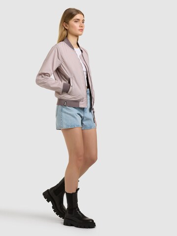 khujo Jacke 'DENZ' in Lila