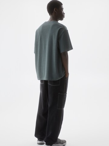 Pull&Bear Tričko - Zelená