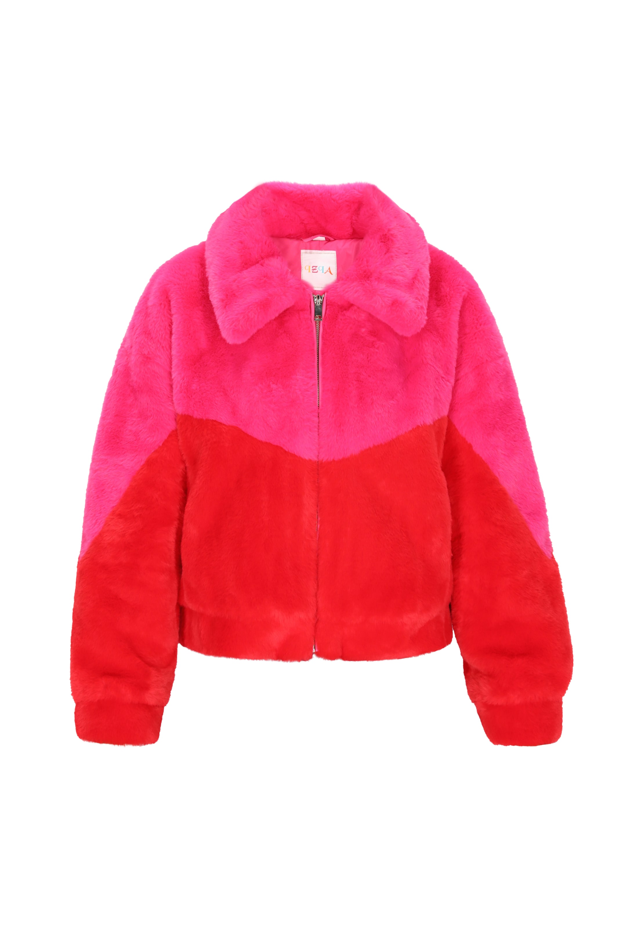 IZIA Φθινοπωρινό και ανοιξιάτικο μπουφάν σε ροζ: μπροστά