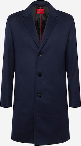 HUGO Red Between-seasons coat 'Malte' in Blue: front