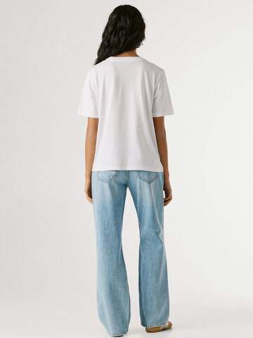 T-shirt 'Maca' Pepe Jeans en blanc