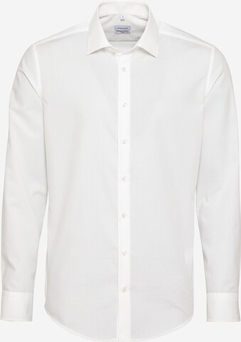 SEIDENSTICKER Slim fit Business Shirt in White: front