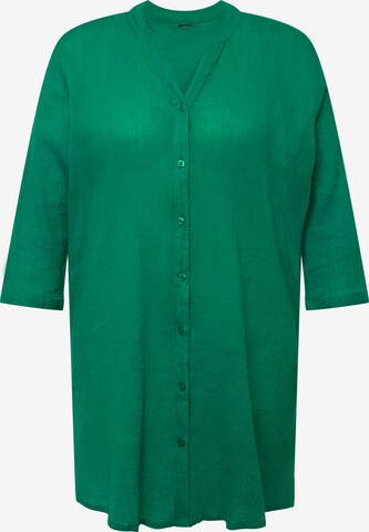 Ulla Popken Blouse in Groen: voorkant