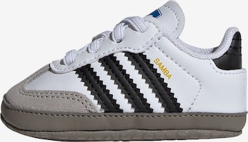 Sneaker 'Samba' de la ADIDAS ORIGINALS pe alb: față