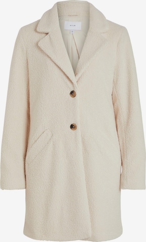 VILA Between-Seasons Coat in Beige: front