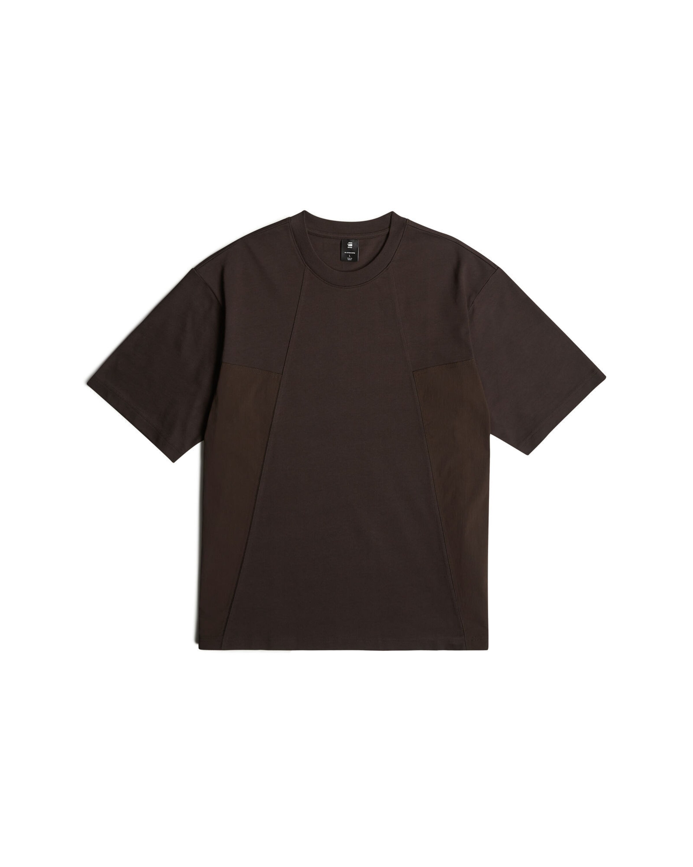 T-Shirt G-STAR en marron : devant